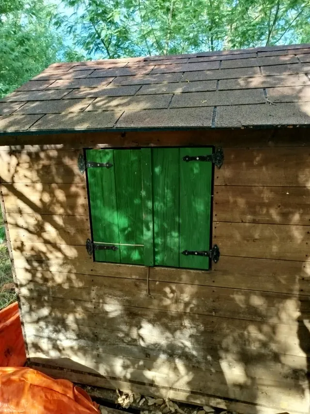 Caseta de madera para niños Casa infantil