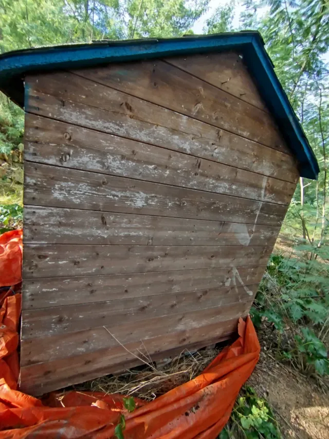 Caseta de madera para niños Casa infantil