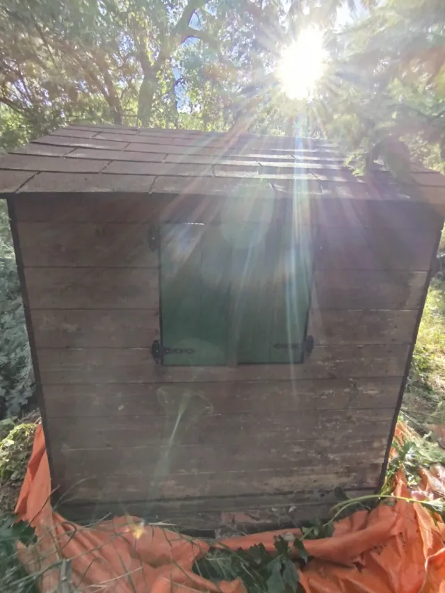 Caseta de madera para niños Casa infantil