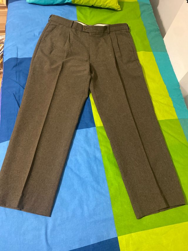 Pantalón de vestir hombre marrón