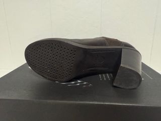 Stivaletti Geox pelle marroni tacco alto