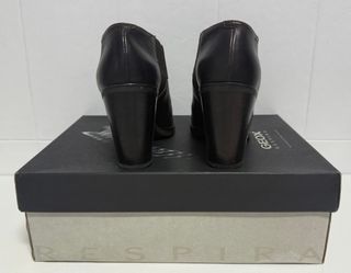 Stivaletti Geox pelle marroni tacco alto