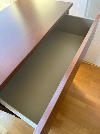 Cassettiera marrone Ikea a 4 cassetti