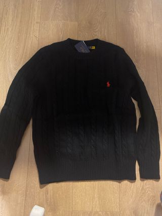 Jersey Polo Ralph Lauren Negro Talla S