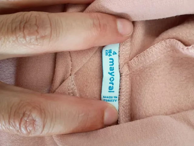 Vestido Mayoral niña rosa 4 años 104 cm