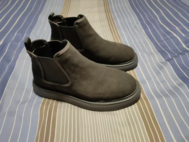 Botas Chelsea tipo ante Gris. Talla 44 nuevas