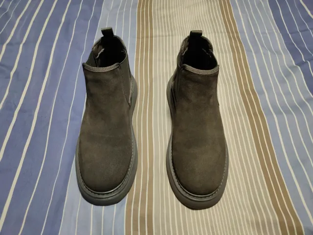 Botas Chelsea tipo ante Gris. Talla 44 nuevas