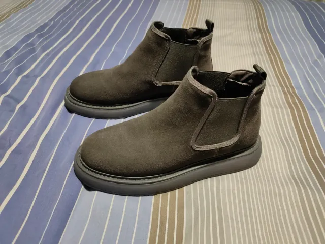 Botas Chelsea tipo ante Gris. Talla 44 nuevas