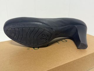 Scarpe Unisa Pelle Nera Tacco Alto