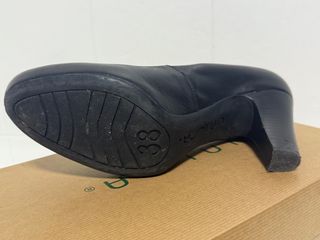 Scarpe Unisa Pelle Nera Tacco Alto