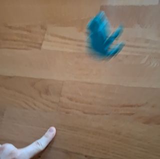 Ranocchietta saltante giocattolo