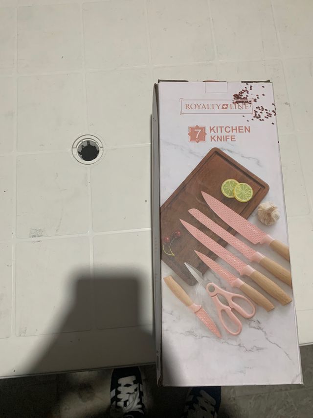 Set Coltelli da Cucina Royalty Line Rosa