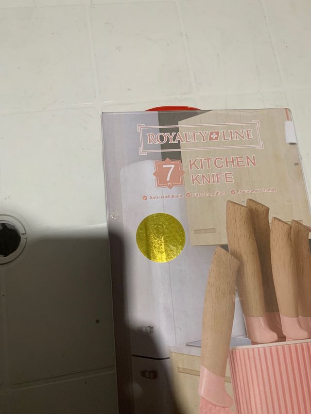 Set Coltelli da Cucina Royalty Line Rosa