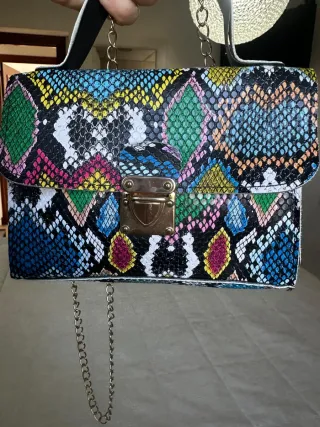 Bolso pequeño estampado animal print