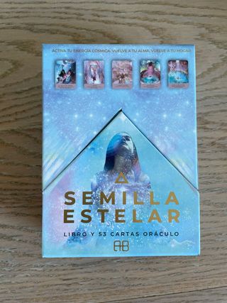 Oráculo Semilla Estelar: Libro y 53 Cartas