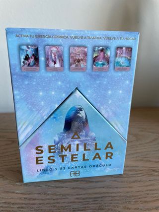 Oráculo Semilla Estelar: Libro y 53 Cartas