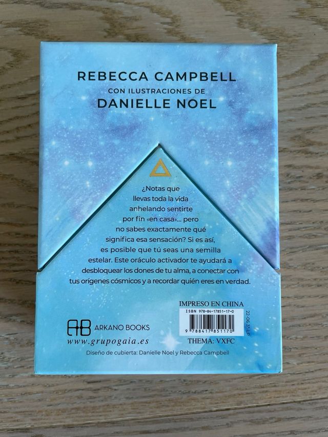 Oráculo Semilla Estelar: Libro y 53 Cartas