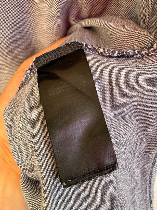 Polo azul jaspeado BARBOUR talla XL