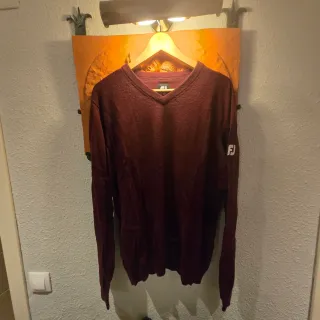 Jersey Footjoy Merino Rojo