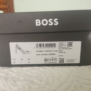 BOSS Janet décolleté Donna taglia EU 40 Silver