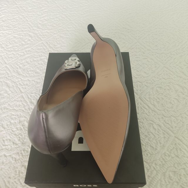 BOSS Janet décolleté Donna taglia EU 40 Silver