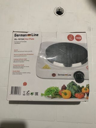 Piastra elettrica German Line GL-1015A