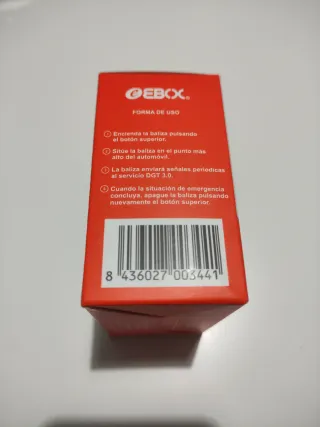 Luz de emergencia EBOX V16 Geolocalizada