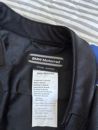 Chaqueta Moto BMW Junior NUEVA SIN USO