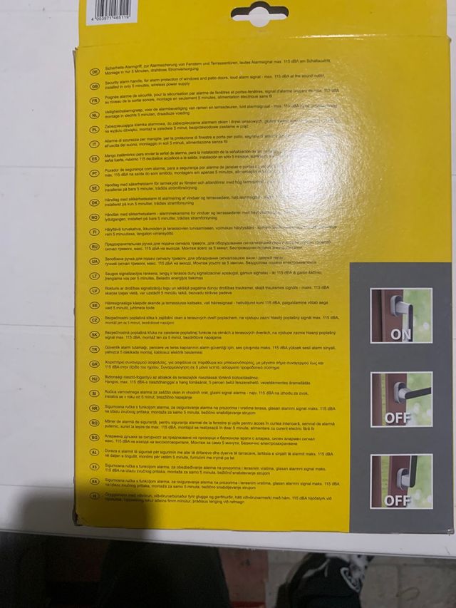 Maniglia Antifurto Made in Germany