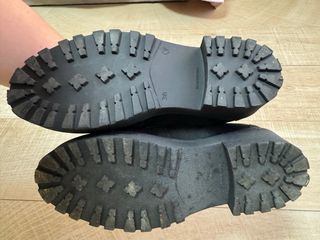 Mocasines negros de ante