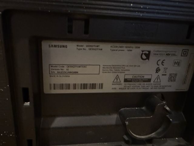 Televisore Samsung QE55Q7FAMTXXC