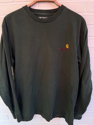 Camiseta manga larga verde CARHARTT talla S