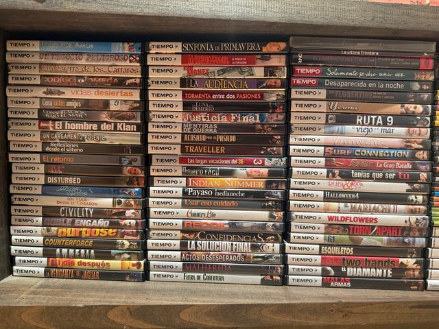 Colección DVD Películas TIEMPO