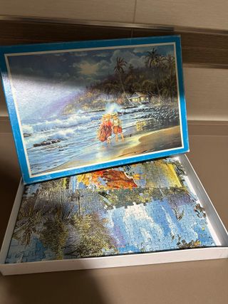 Puzzle 1000 piezas paisaje playa