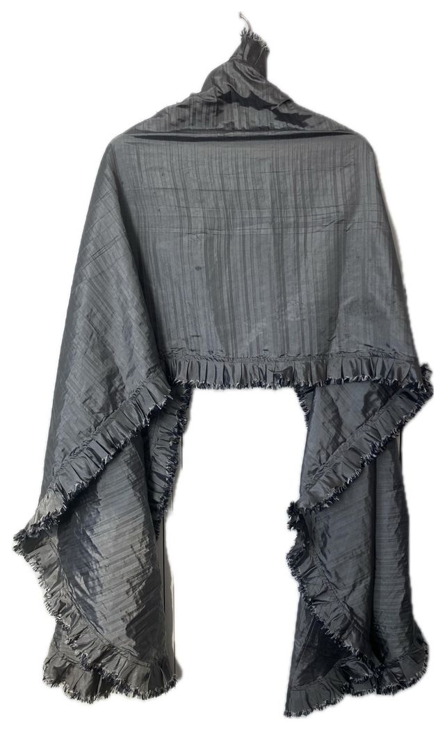 Vestido fiesta y fular Adolfo Domínguez