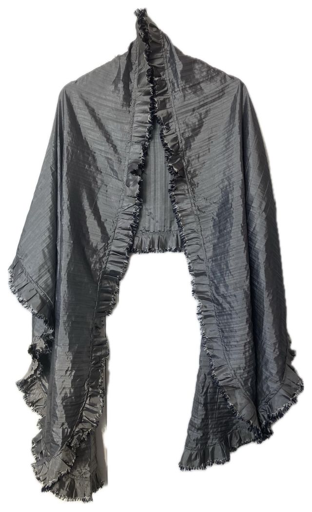 Vestido fiesta y fular Adolfo Domínguez