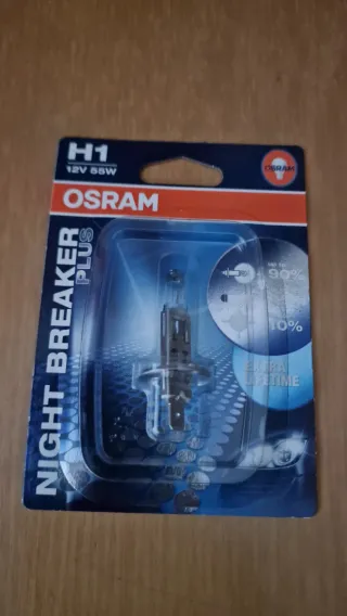 Bombilla OSRAM H1 Night Breaker Plus 12V 55W