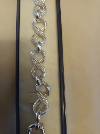 Pulsera Plata Ley 925 Infinito