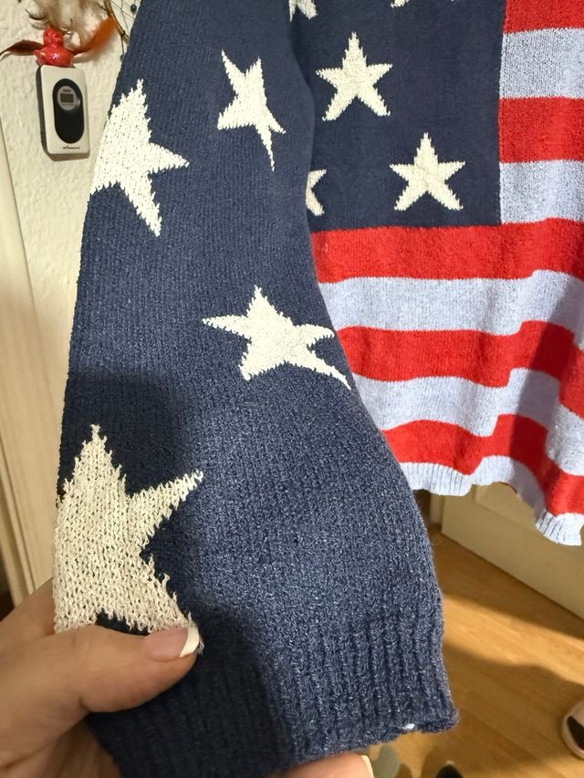 Jersey Bandera Americana Talla L