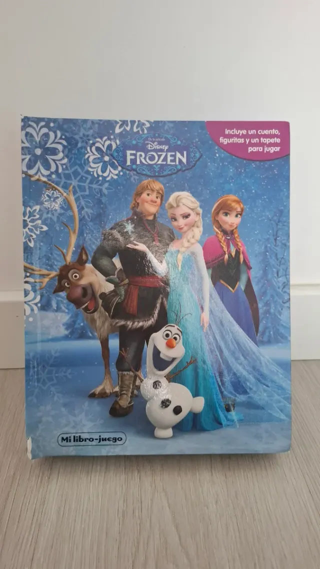 Libro Juego Frozen de Disney