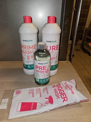 Stanhome - Detergente Pre Wash e Pure