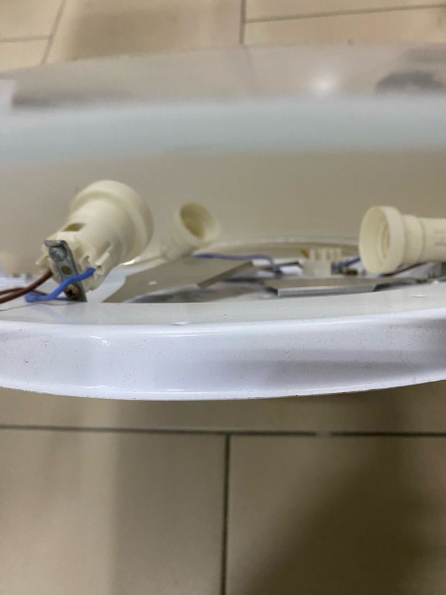 Lampadario plafoniera vetro