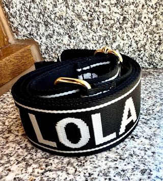 Correa para bolsoBimba y Lola Negra y Dorada nueva