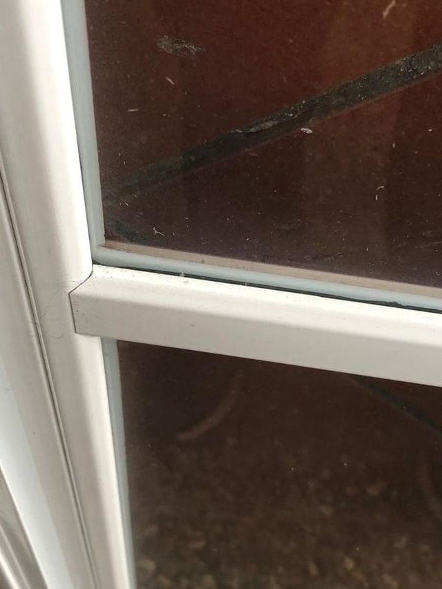 Juego 2 hojas ventana aluminio