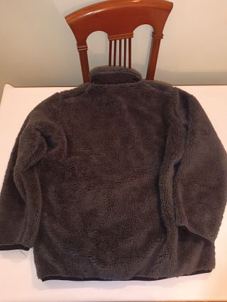 Giacca in pile da uomo XXL foderata in pecora