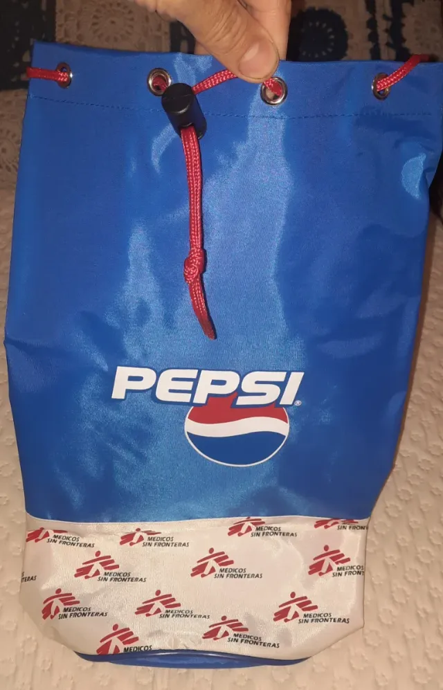 Mochila Pepsi Medicos Sin Fronteras