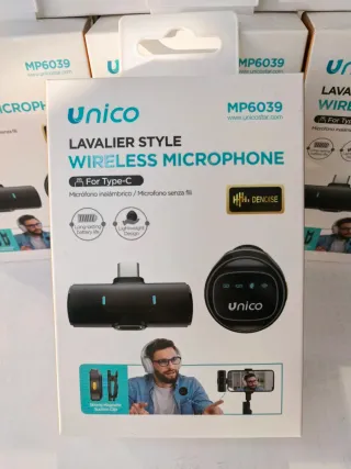 Micrófono Inalámbrico Unico MP6039 Tipo-C