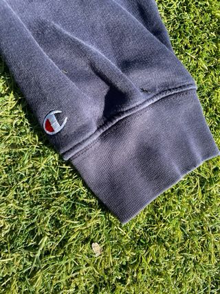 Sudadera Champion Vintage Azul y Gris