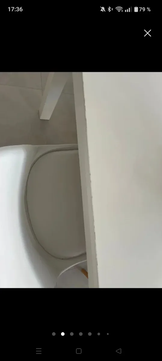 Mesa extensible Ikea blanca