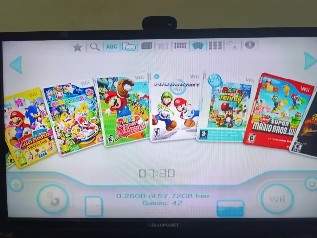 Nintendo Wii Negra Retrocompatível